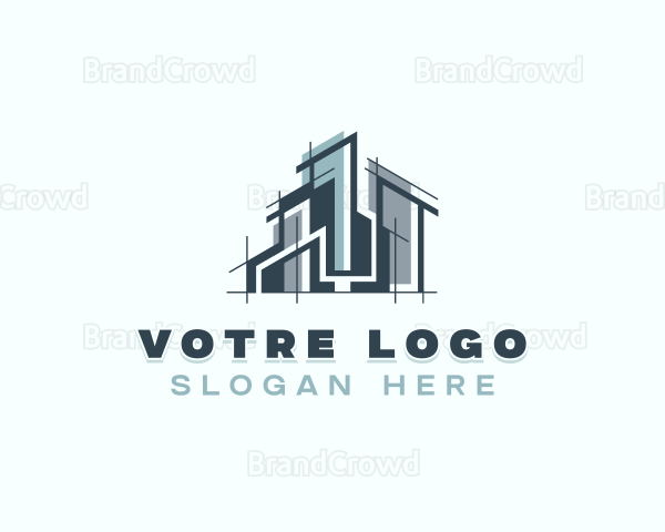 Building Property Structure Logo