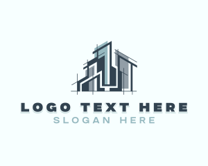 Architect - Building Property Structure logo design