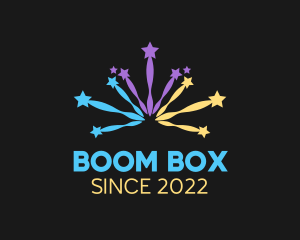 Explosion - Star Fireworks Explosion logo design