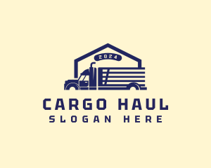 Cargo Trailer Truck logo design