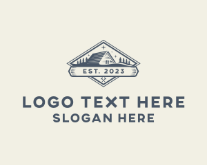 Forest Cabin Roofing Logo