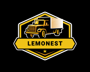 Truck Cargo Moving Logo