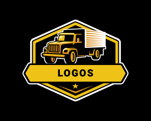 Movers - Truck Cargo Moving logo design