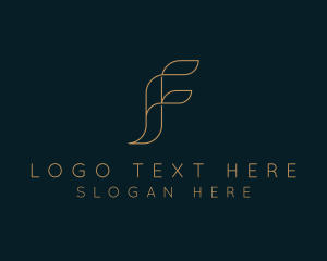 Letter F - Fashion Designer Apparel Boutique logo design