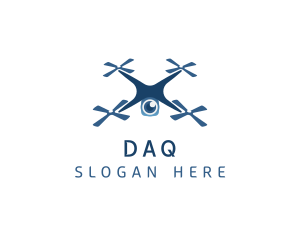 Drone Quadcopter Camera Logo