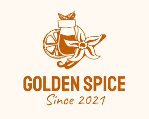 Star Anise Herb Spice logo design