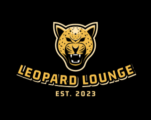 Leopard - Wild Cheetah Cat logo design