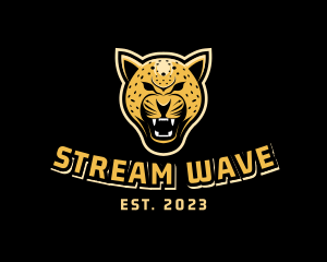 Twitch - Wild Cheetah Cat logo design