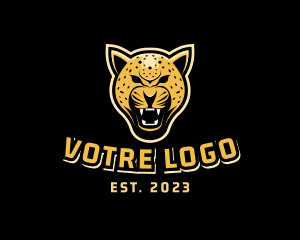 Clan - Wild Cheetah Cat logo design