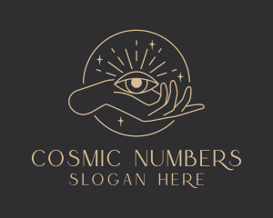 Numerology - Tarot Fortune Teller logo design