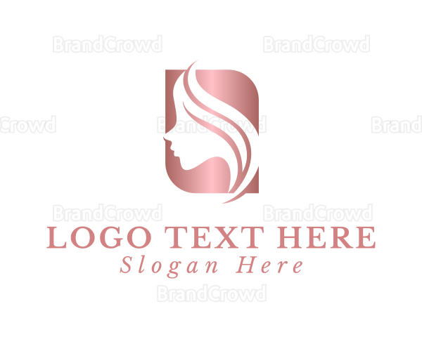 Beauty Hair Stylist Logo