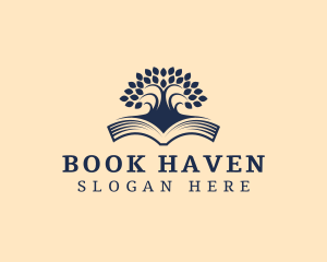 Bookstore - Book Tree Bookstore logo design