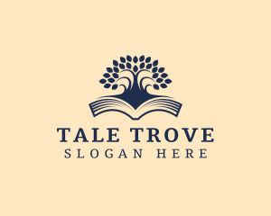 Storybook - Book Tree Bookstore logo design