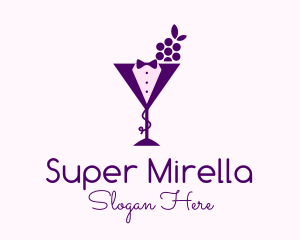 Celebration - Tuxedo Grape Wine logo design