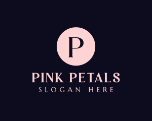 Pink - Cursive Pink Lettermark logo design