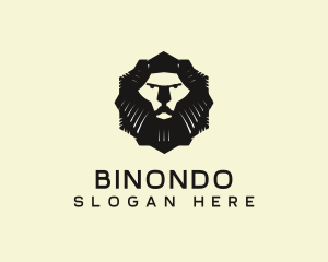 Feline - Lion Mane Zoo logo design