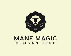 Mane - Lion Mane Zoo logo design