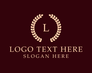 Elegant Wreath Business Logo