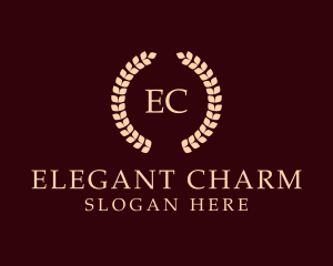 Elegant Wreath Business logo design