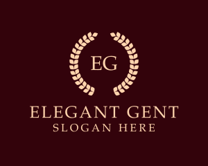 Elegant Wreath Business logo design