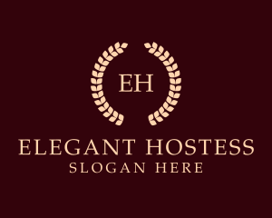 Elegant Wreath Business logo design