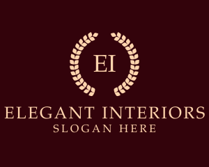 Elegant Wreath Business logo design