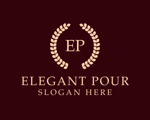 Elegant Wreath Business logo design