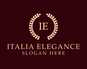 Elegant Wreath Business logo design