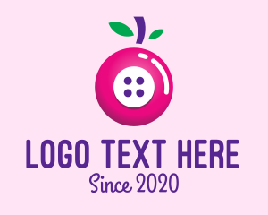 Fashion Boutique - Fruit Berry Button logo design