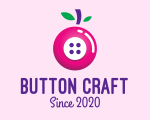 Button - Fruit Berry Button logo design