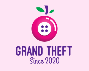 Fruit Berry Button logo design