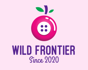 Fruit Berry Button logo design