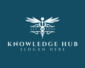 Medical Clinic Caduceus Logo