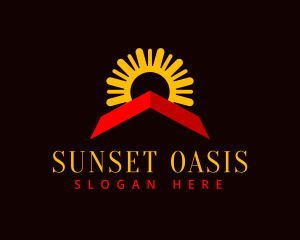 Sun Roof House logo design