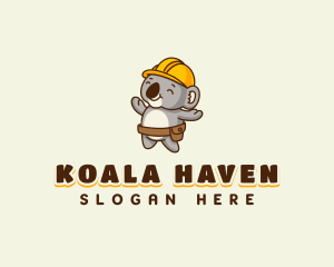 Koala - Cute Koala Builder logo design