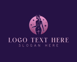 Adult - Woman Nude Sexy logo design