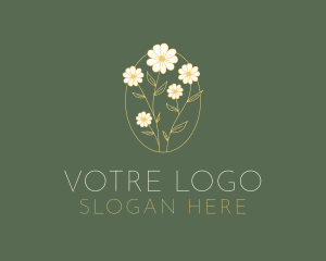 Florist - Aesthetic Flower Arrangement logo design