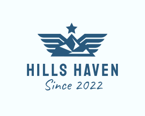 Blue Hills Outdoor  logo design