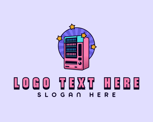 Portable - Snack Machine Dispenser logo design