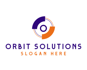 Modern Tech Orbit logo design