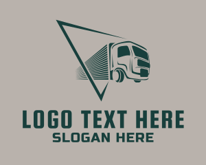 Truck - Freight Trucking Delivery logo design