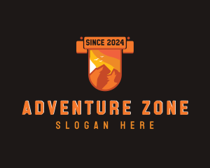 Adventure Mountain Camp logo design