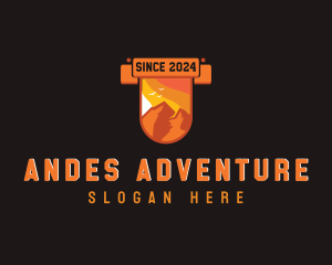 Adventure Mountain Camp logo design