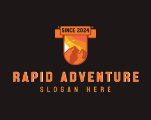 Adventure Mountain Camp logo design