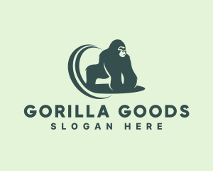 Gorilla - Wild Gorilla Beast logo design