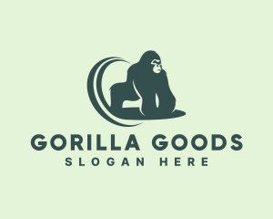 Wild Gorilla Beast logo design