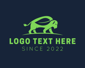 Green - Leaf Bull Livestock logo design