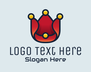 Nursery Rhyme - Clown Hat Tech logo design