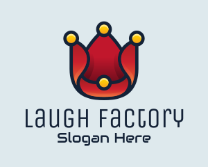 Comedian - Clown Hat Tech logo design