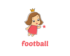 Kid - Princess Toy Doll logo design